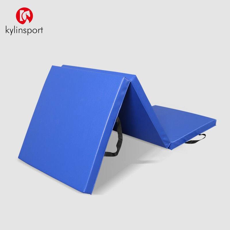 Kylinsport can fold the gymnastic mat, dance dance dance, practice meditation, fitness sports, upper lying on the cushion