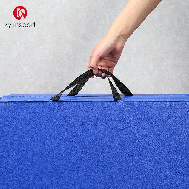 Kylinsport can fold the gymnastic mat, dance dance dance, practice meditation, fitness sports, upper lying on the cushion