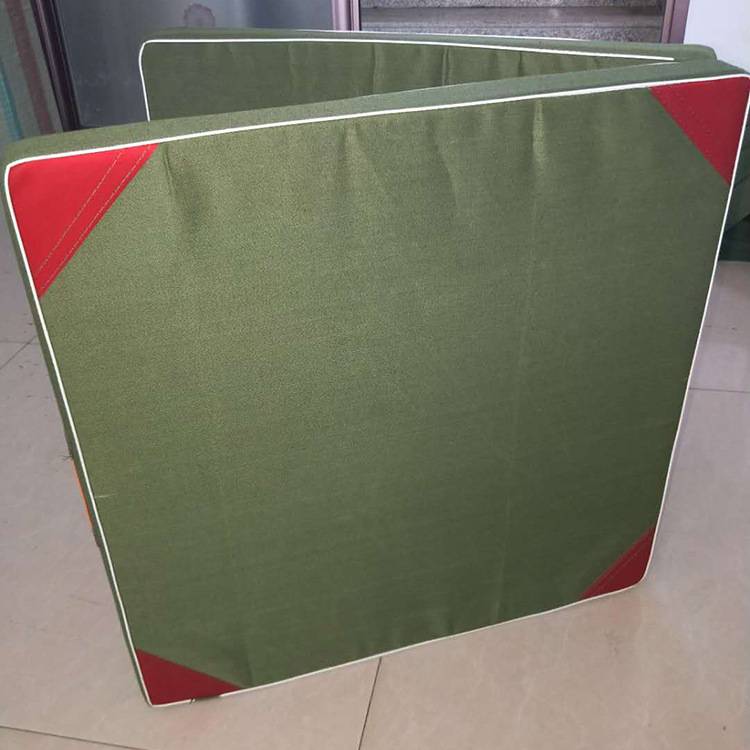 Folding canvas gymnastics cushion Students in the middle school entrance examination lying on cushion training exercise sports training sponge cushion