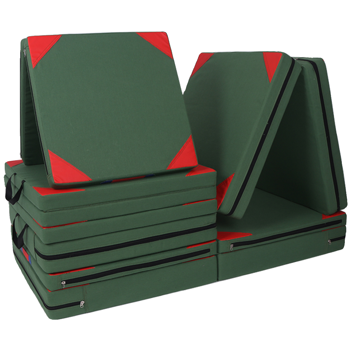Empty pad gymnastics pad jumping dance martial arts training training folding thick canvas lying up lying on the sponge pad