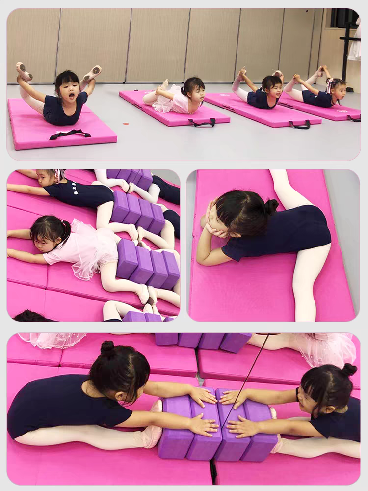 Start up with a professional paddy student middle school entrance examination, professional gymnastics dance pad, thick folding physical training gymnastics cushion