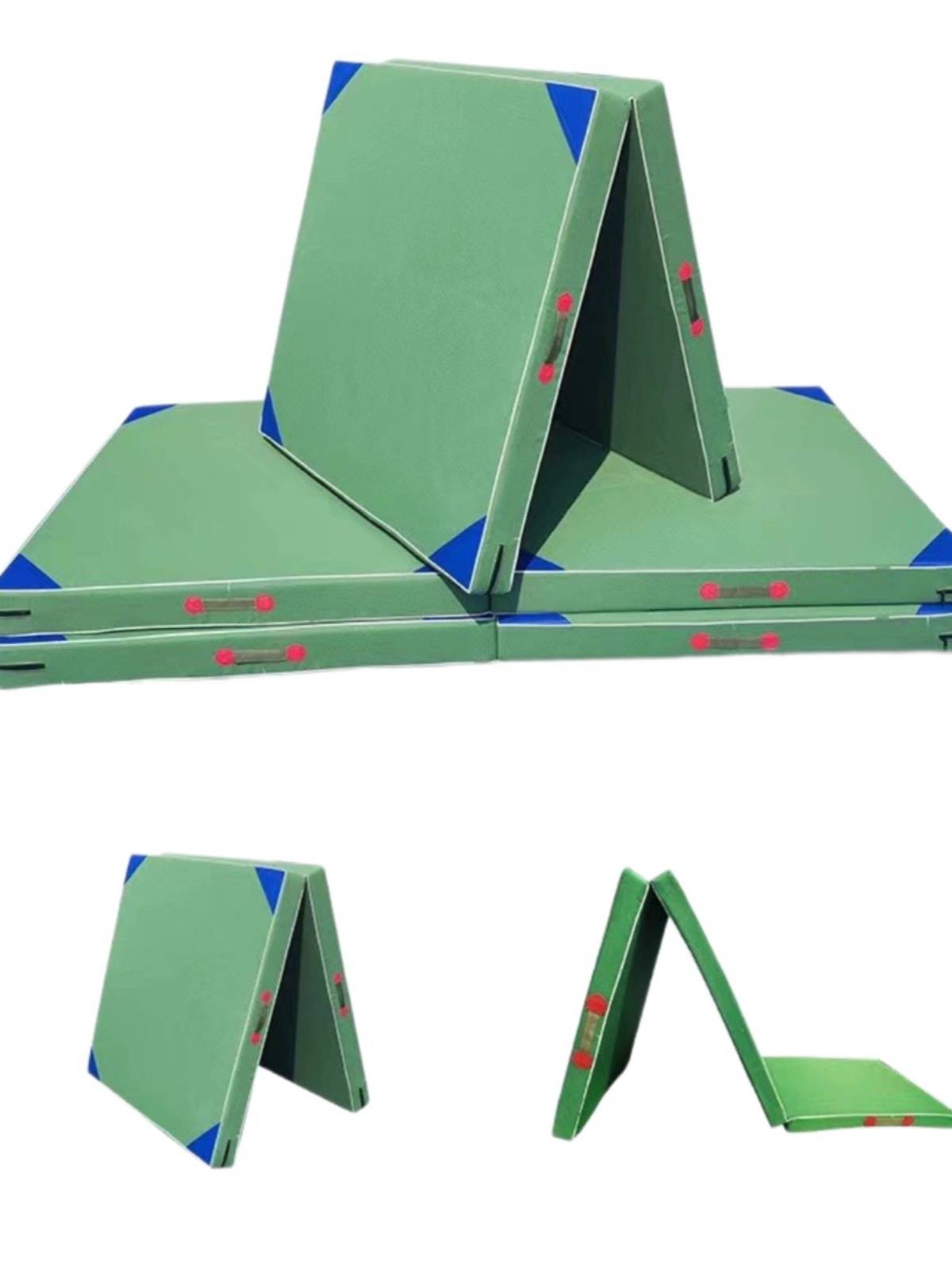 Gymnastics pads up lying on cushion Students in the middle school entrance examination for high folding dancing dance sponge pad sports training cushion