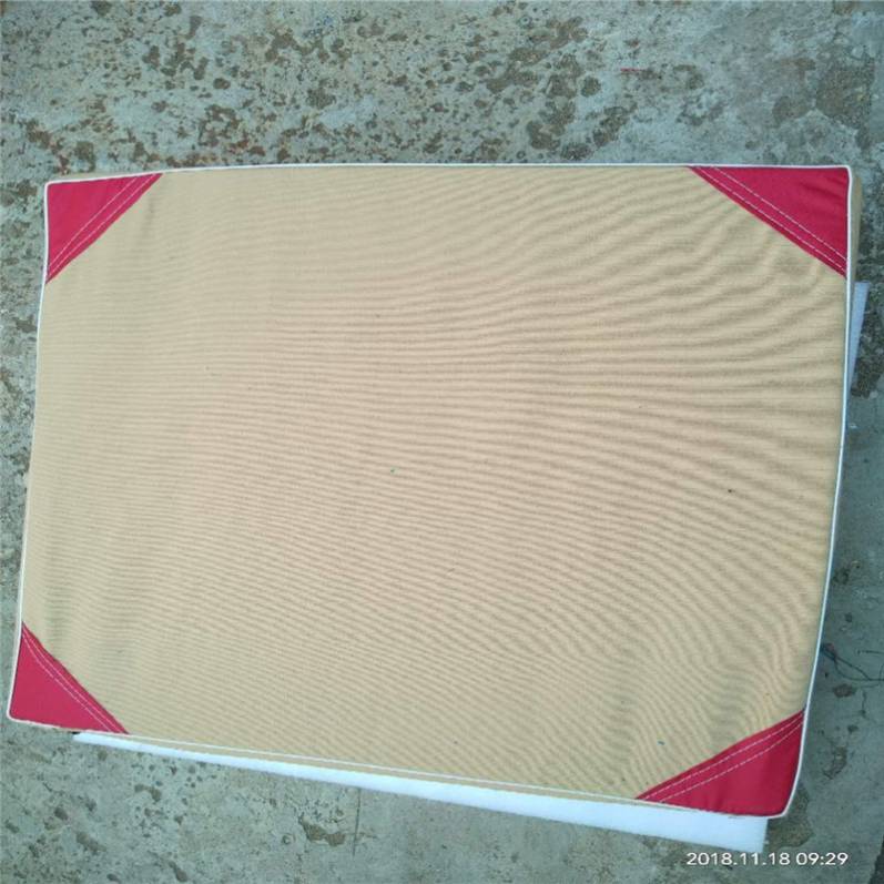 White pure cotton canvas 50x1 meters x5 cm folded