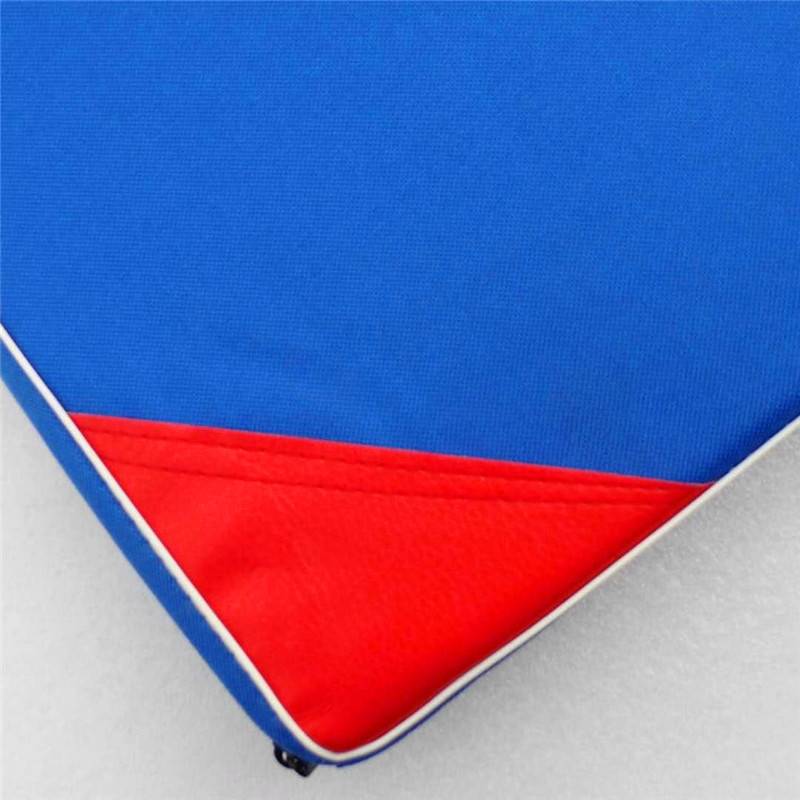Oxford cloth 2x3 meters x5 cm folded red, green, blue and black