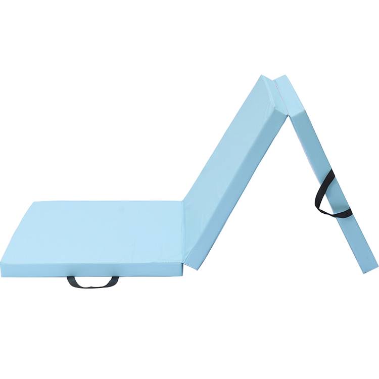 Oxford Folding Gymnastic Gymnasis Sports Pad Leather Dance Cushion 2 Folding Fitness Cushion upper lying on the cushion