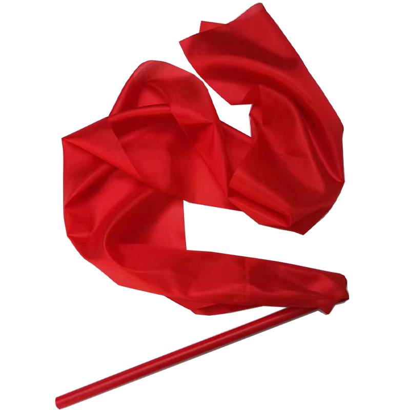 "Red silk with drumsticks"