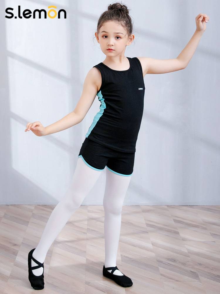 Children's dance dress women's vests for summer body gyms for Chinese dancers