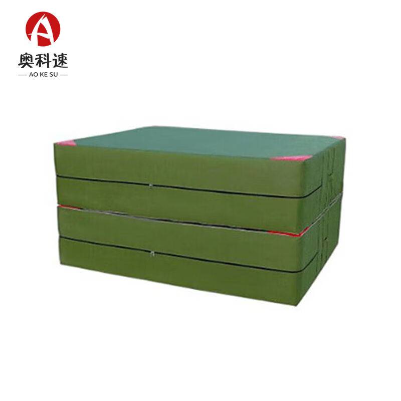 Okuka fast folding gymnastics cushion physical training anti -thickened 200*100*5cm rare cotton with silicon waterproof cloth