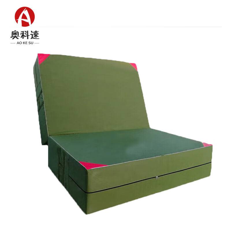 Okuka fast folding gymnastics cushion physical training anti -thickened 200*100*5cm rare cotton with silicon waterproof cloth
