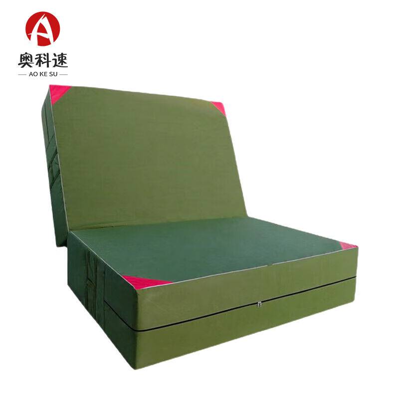 Okuka fast folding gymnastics cushion physical training anti -thickened 200*100*5cm rare cotton with silicon waterproof cloth