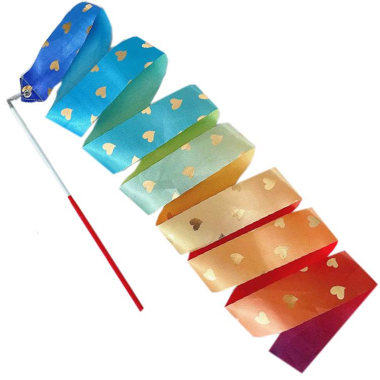 Dancing strips of sports art and gymnastics props for children and young adults