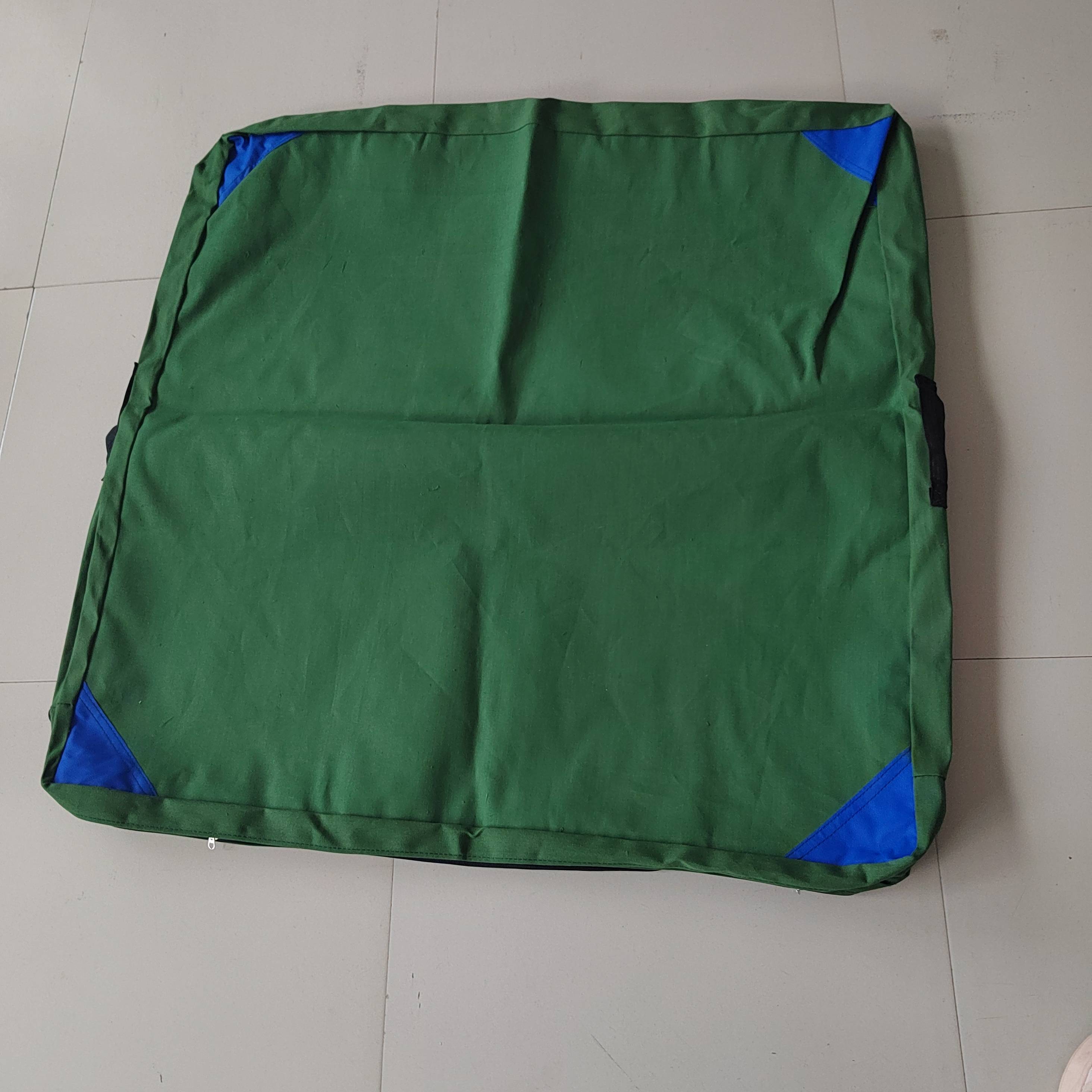 Gymnastics pad jumping jacket jacket climbing PVC organic silicon Silicon Napin cloth thick canvas leather can be customized