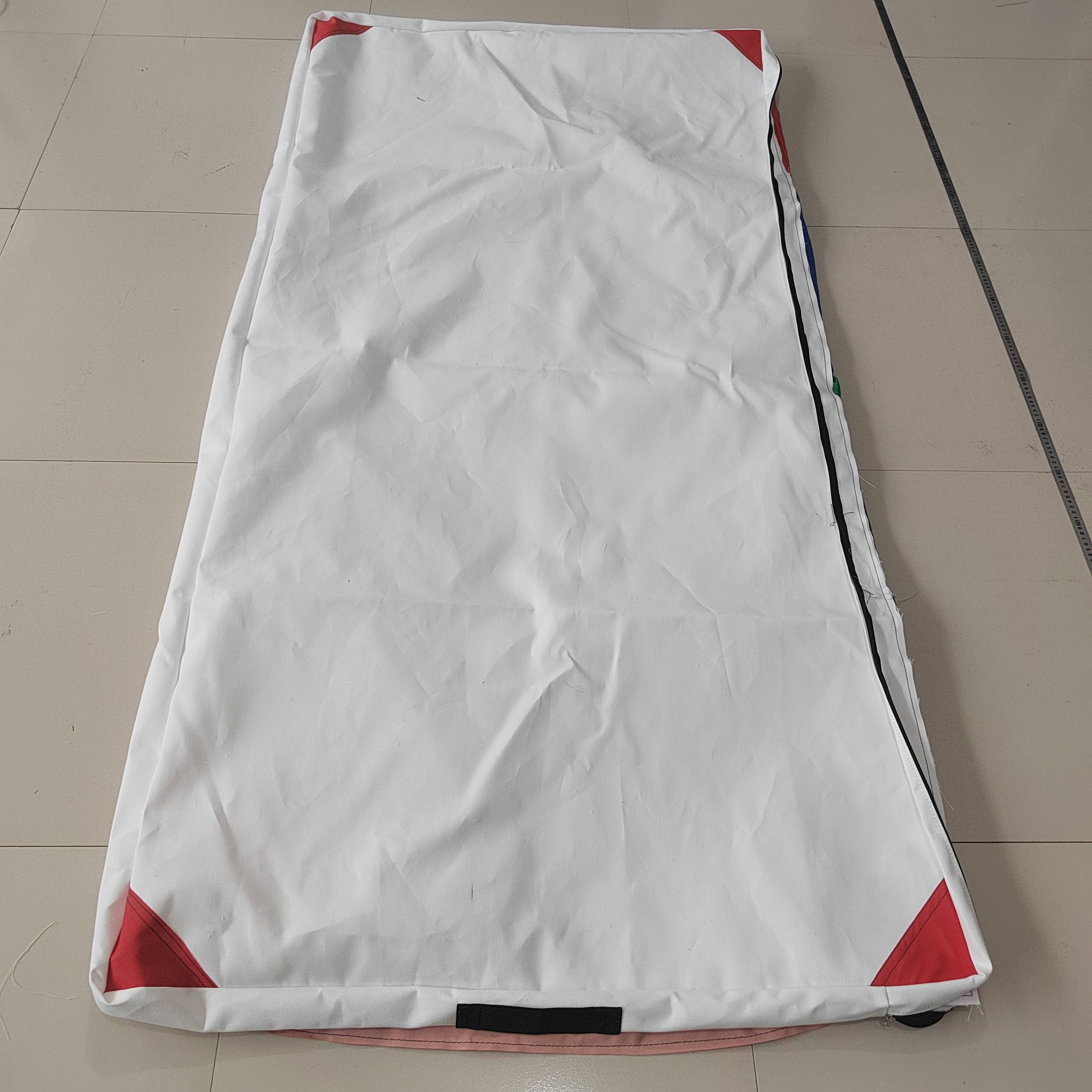 Gymnastics pad jumping jacket jacket climbing PVC organic silicon Silicon Napin cloth thick canvas leather can be customized