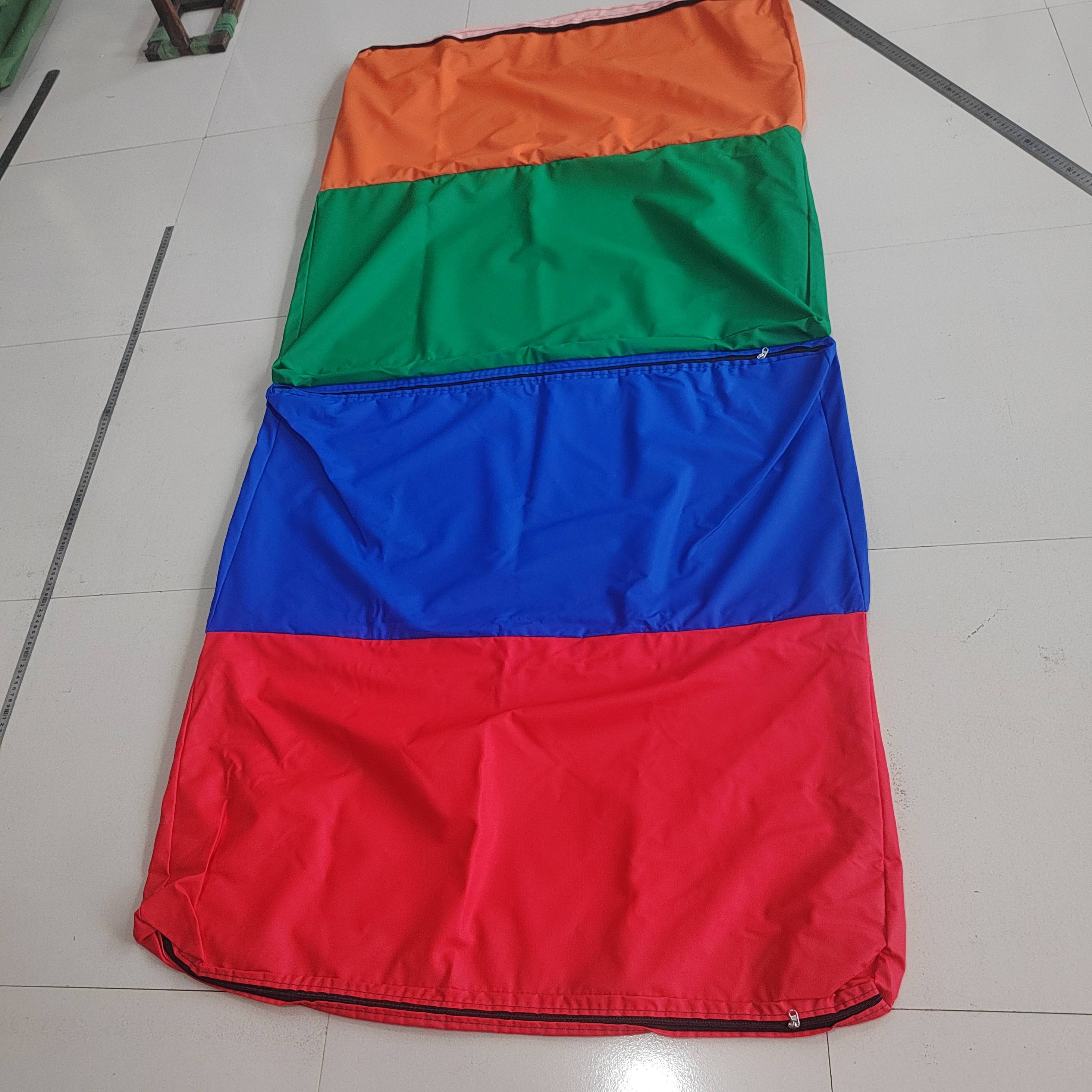 Gymnastics pad jumping jacket jacket climbing PVC organic silicon Silicon Napin cloth thick canvas leather can be customized