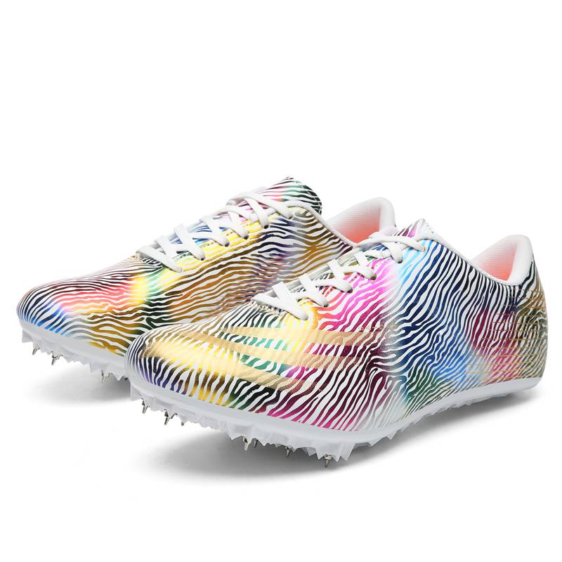 Spot venom, track and field sports short running men's professional nail shoes female f running long training shoes middle school entrance examination