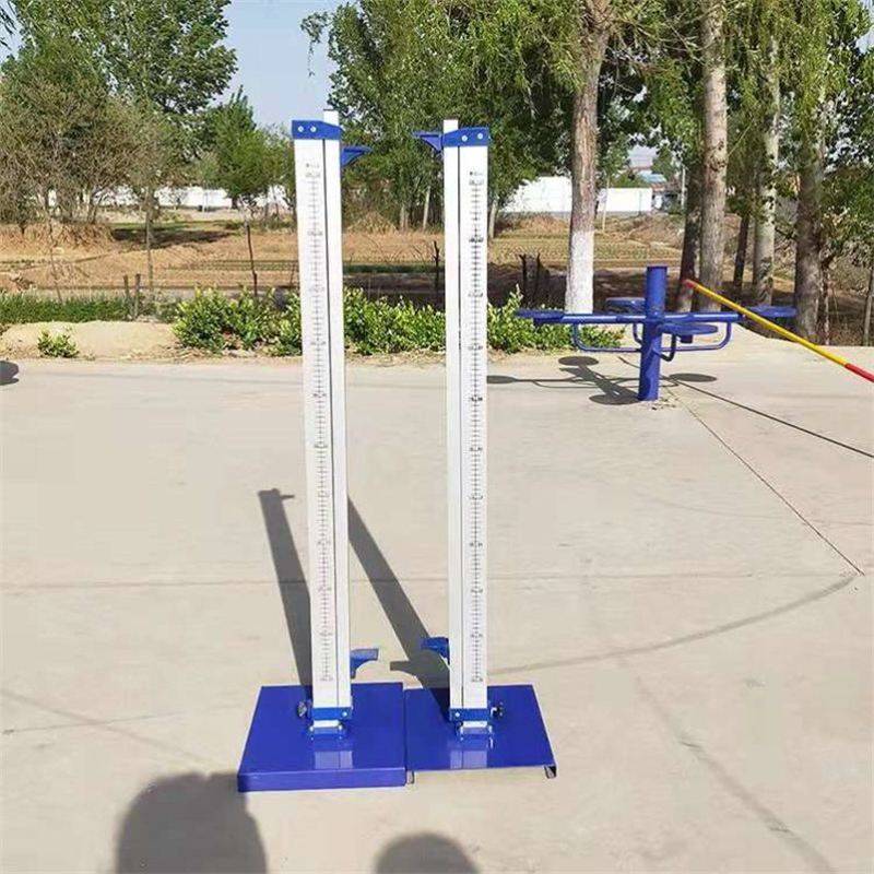 Aluminium alloy jumper troughs adjustable to up-and-down mobile wheeling professional schools training fibre crosses in athletics