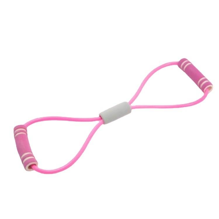 Eight-character tension ropes-pink
