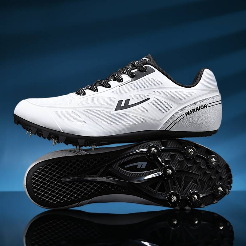 Back force track and field nail shoes medium long sprint track and field nail shoes men and women student physical test shoes jumping for training shoes