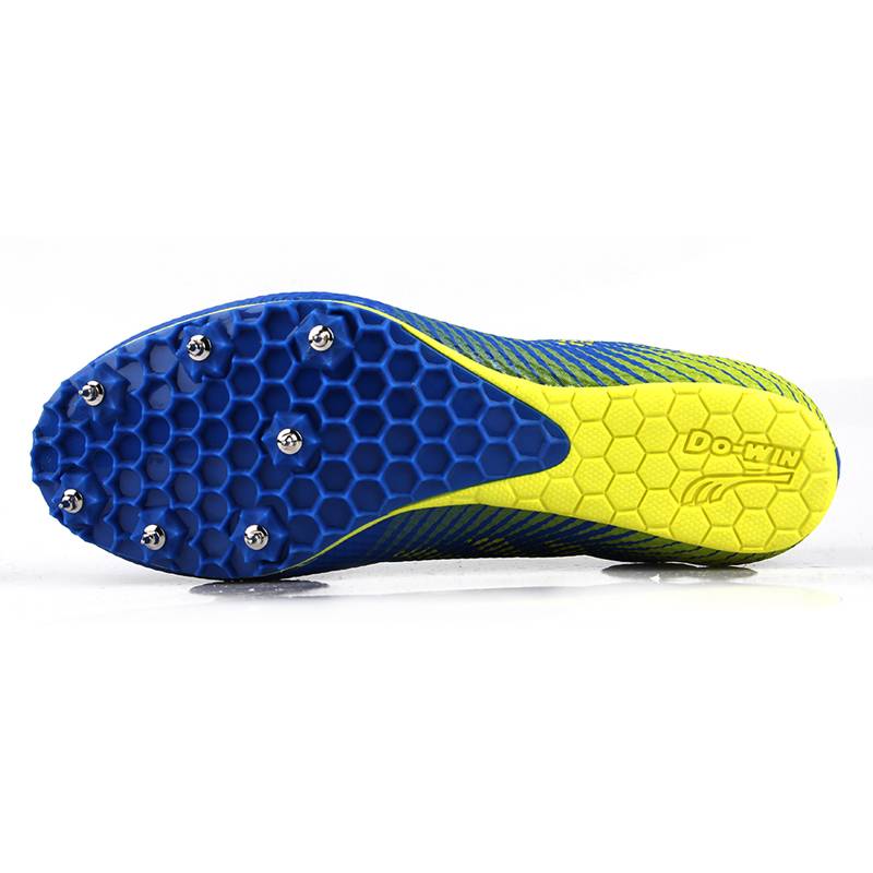 Duwei's nail shoes track and field sprint men's and female physical examination four sports raw jump training shoes small steel cannon sneakers