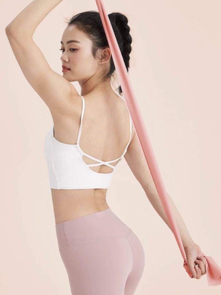 Yoga elastic band of slimming and fitness female training back stretching beauty back shoulder -to -shoulder zenuel rehabilitation training tension zone