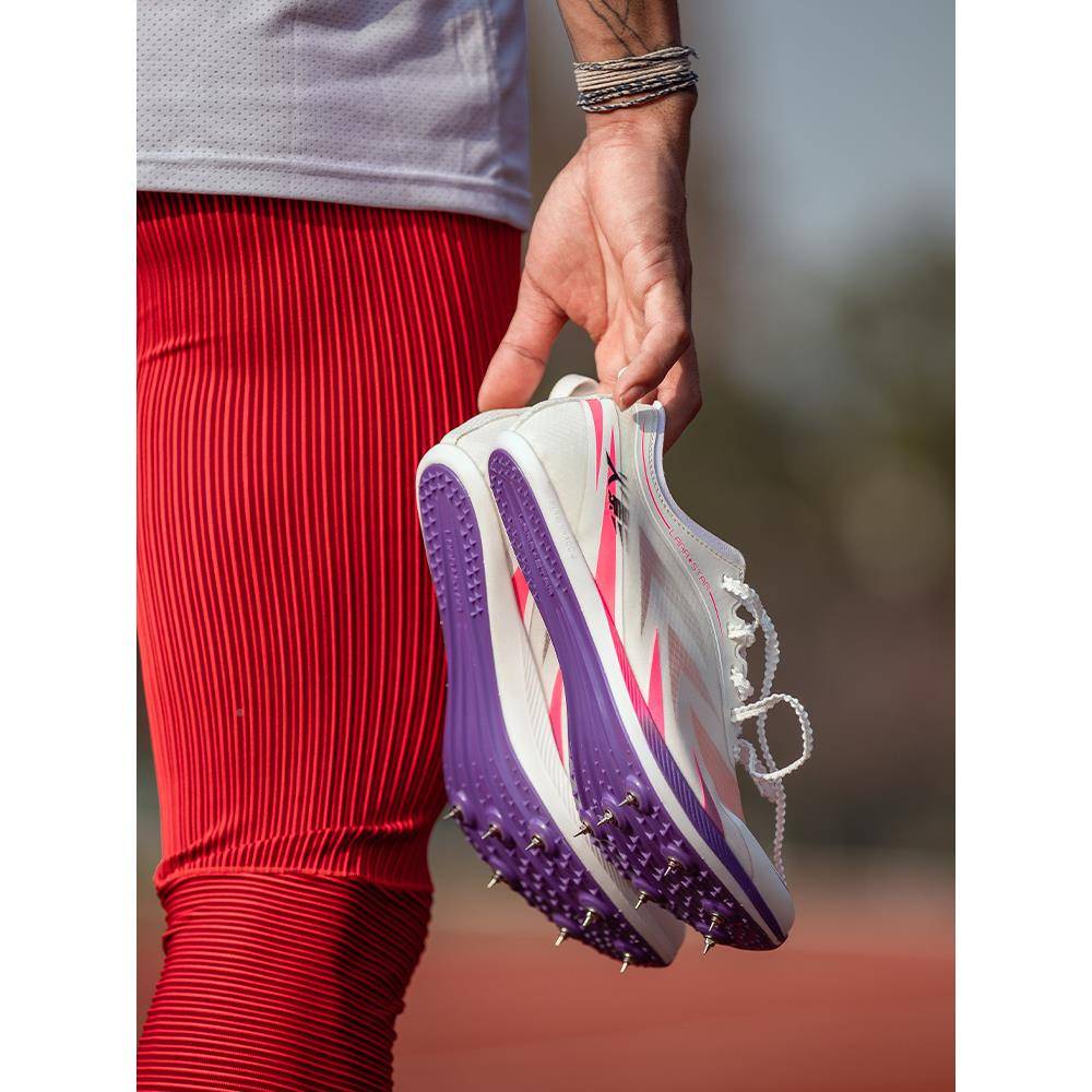 2024 New Shoes Lau Tsar Star LS102 Nail 2 Naruto Shoes Industry Track and Field Nail Middle Entrance Examination Jumping Running Competition