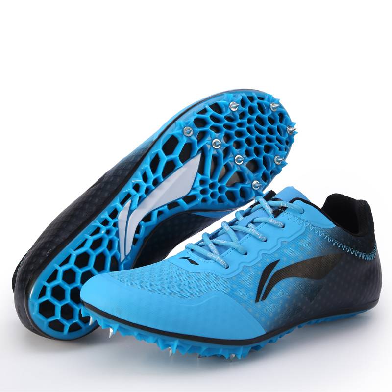 Li Ning's Shoes Track and Field Running Male Eight Nail Student Middle School Entrance Examination Express Shoes Female Professional Competition Training Short Running Shoes