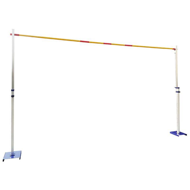 Aluminium alloy jumper troughs adjustable to up-and-down mobile wheeling professional schools training fibre crosses in athletics