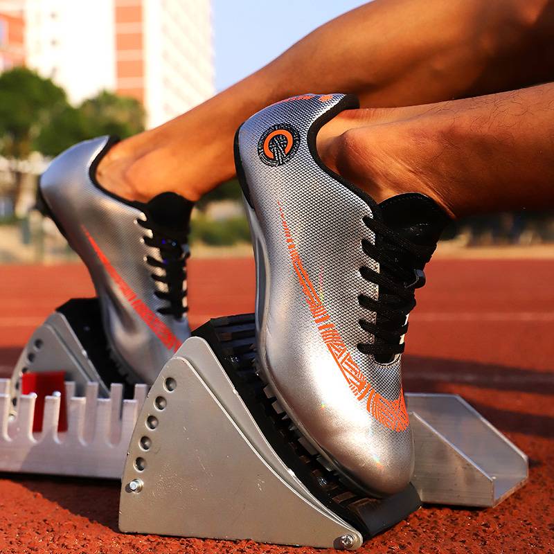 Professional nail shoes, track and field short running men, racing women's testing four third -level long jumper high jump competitions, middle school entrance examination shoes