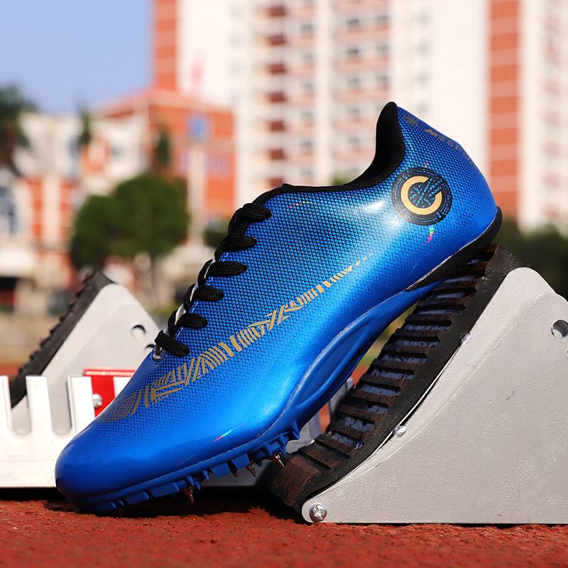 Professional nail shoes, track and field short running men, racing women's testing four third -level long jumper high jump competitions, middle school entrance examination shoes