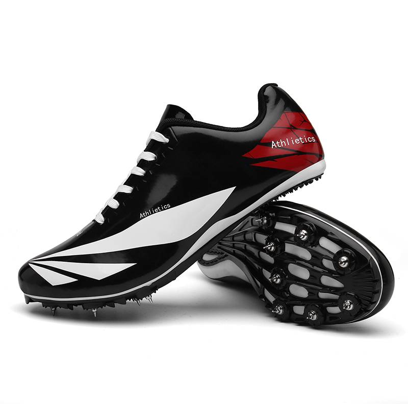Genuine professional nail shoes track and field sprint men's body test four third -level long jump high jump competition training mid -test shoes