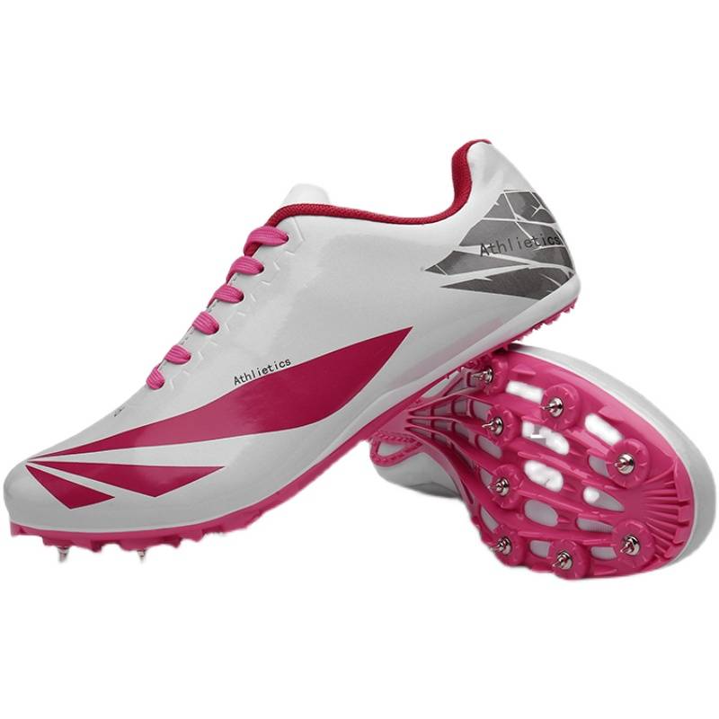 Genuine professional nail shoes track and field sprint men's body test four third -level long jump high jump competition training mid -test shoes