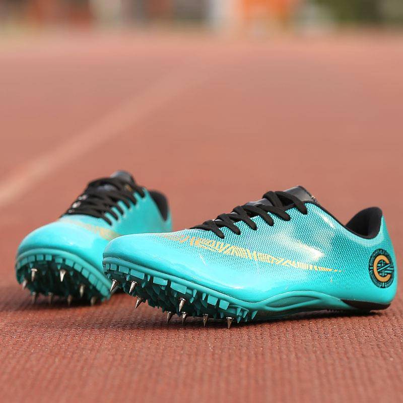 A new pair of nail-shoe sprinters and a new pair of four-shoe shoes
