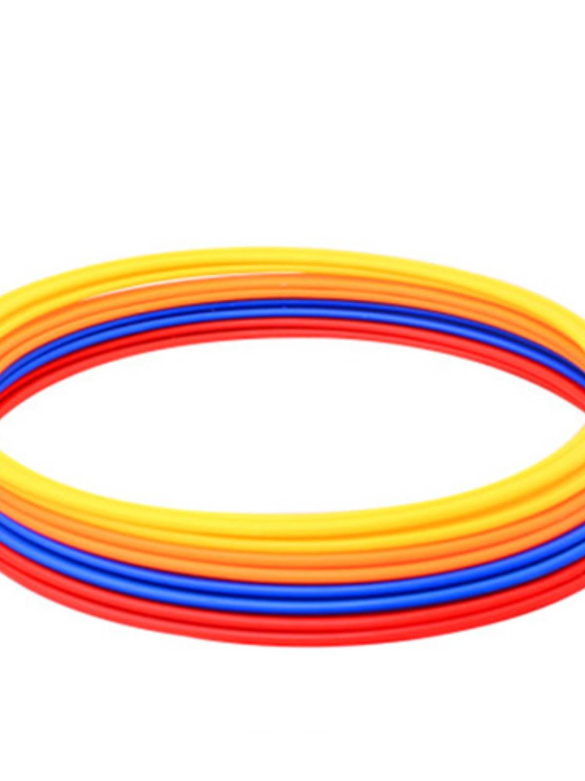 Kindergarten body capacity ring jump grid jumping circle agile ring jumping ring children's football basketball pace training sensitive