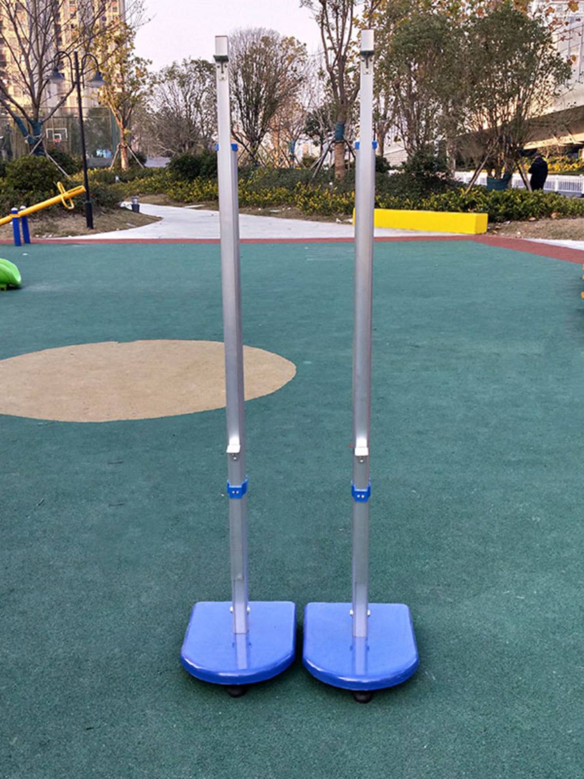 All -aluminum alloy jump can be lifted and can move the high and middle school track and field motion high training equipment jumping horizontal rod
