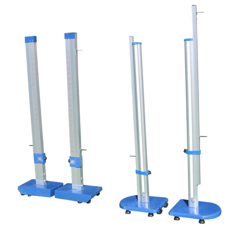 The competition jumping high jumping high pole can raise the rod to jump the elevated track and field sports equipment aluminum alloy mobile jumping vanguard