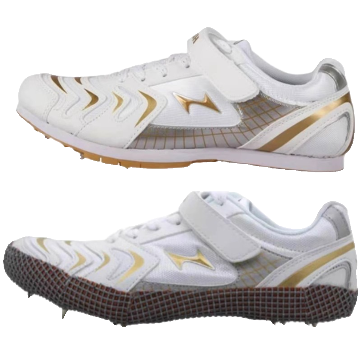 Haiers 633 third -level remote nail shoes, athlete and field elite 608 jumping special shoes men's and women training competition