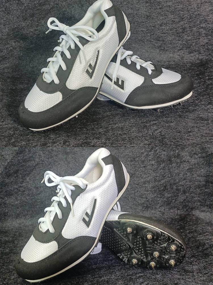 Students' nails sprintering men's and women's track and field shoes jumping running training professional competition seven nail shoes