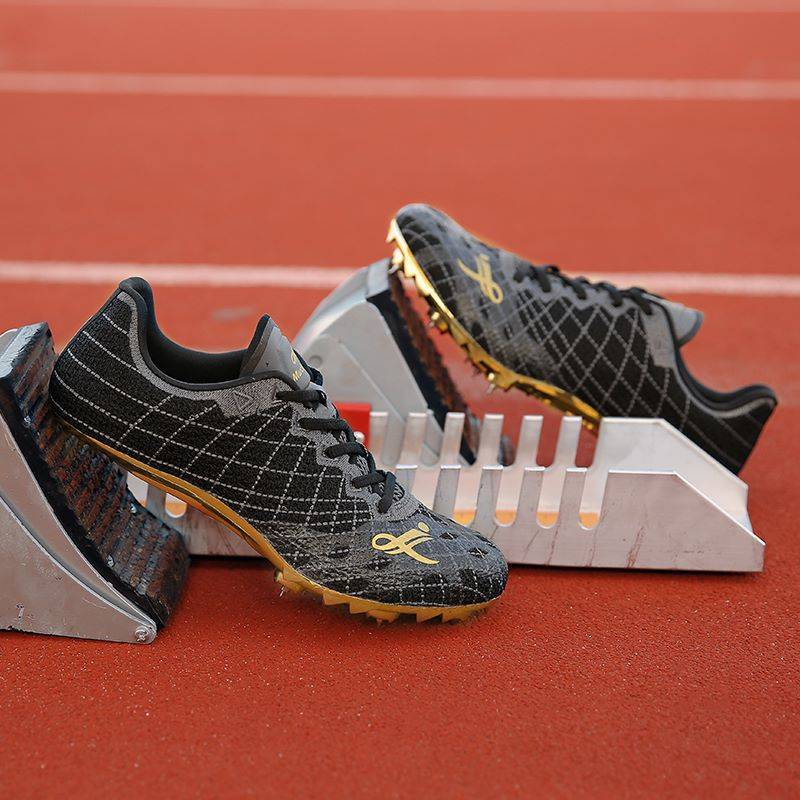 A track and field track Elite Fly Fly Fly Shoes Skills Male Student Professional Competition Running Bar Dipping Eight Nail Shoes