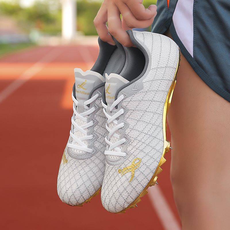 A track and field track Elite Fly Fly Fly Shoes Skills Male Student Professional Competition Running Bar Dipping Eight Nail Shoes