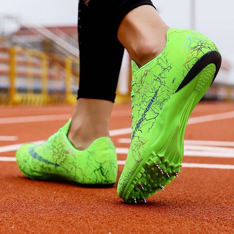 Track and field nail shoe eight nail sprint men's professional nail shoes female middle and long running training sports test for middle school entrance examination for high jump shoes