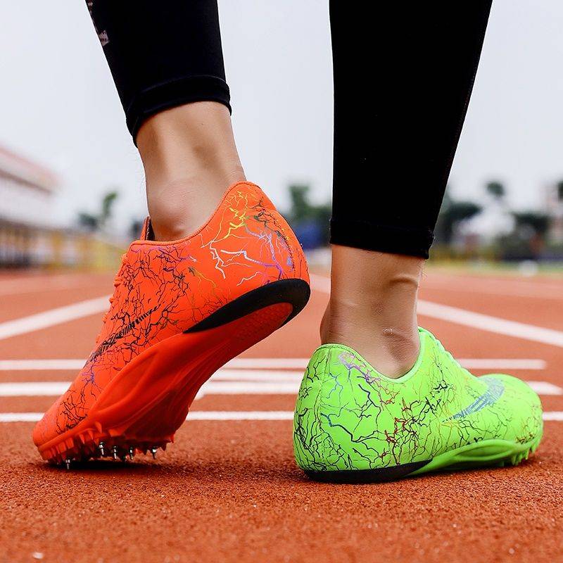 Track and field nail shoe eight nail sprint men's professional nail shoes female middle and long running training sports test for middle school entrance examination for high jump shoes