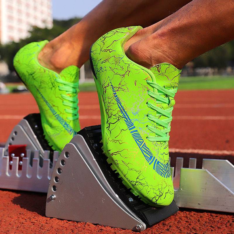 Track and field nail shoe eight nail sprint men's professional nail shoes female middle and long running training sports test for middle school entrance examination for high jump shoes