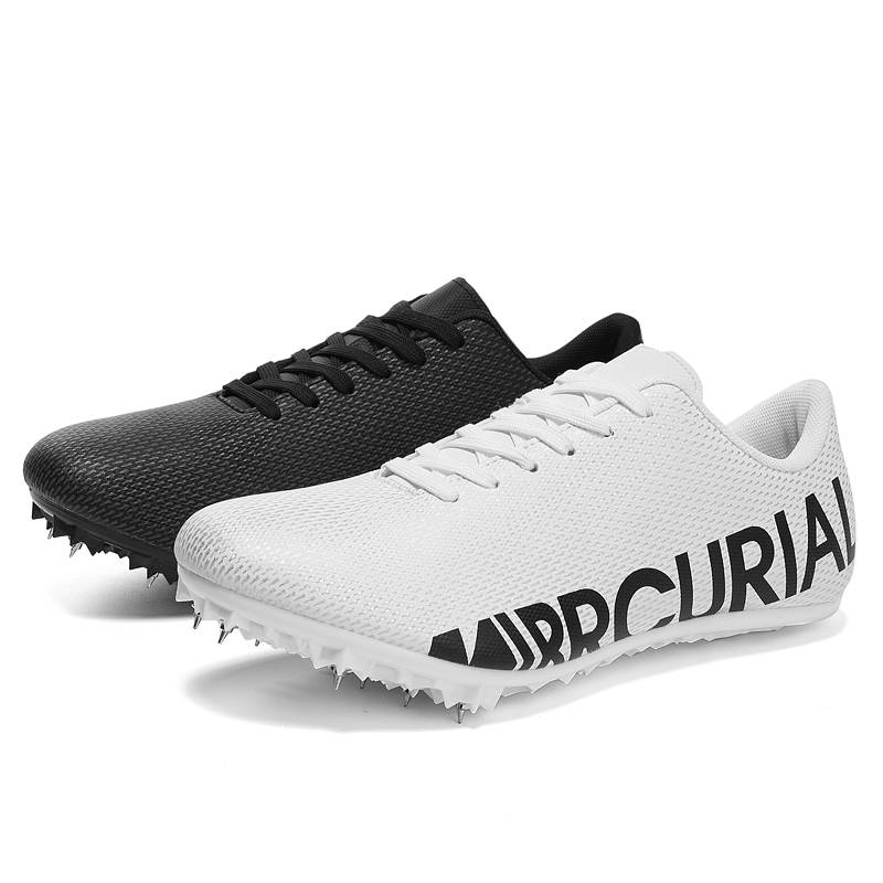 New Sports Professional Track and Field Sports Shoes Running Competition Training Nail Shoes Men's middle school entrance examination long running nail shoes