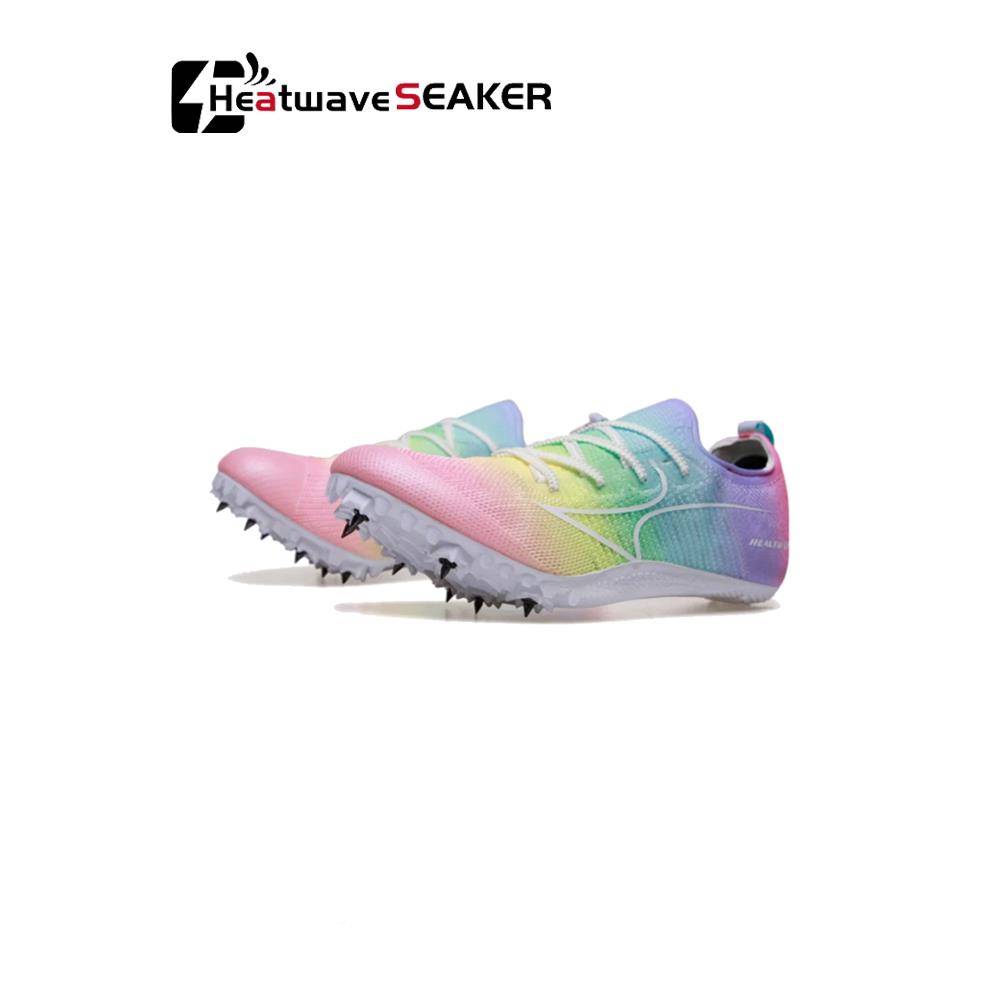 2024 new nail shoes track and field sprint four -nail shoes male student middle child test female competition professional long -term nail shoes CP CP