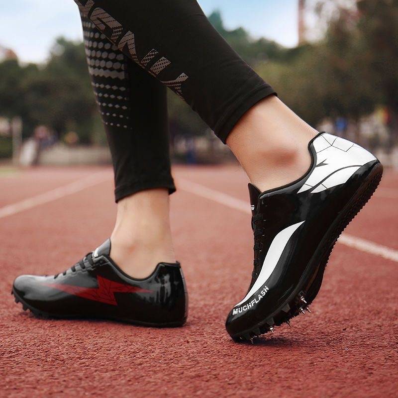 Jinfeng track and field short running shoe field professional 100m competition shoes male and female students jump remote body test nail shoes