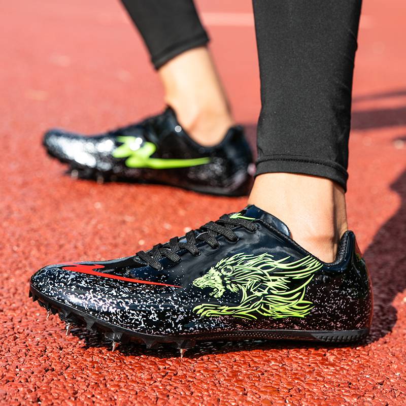Two -star track and field nails shoe sprint men's and women's training shoes standing long jumping students, adolescent exams, professional nails running shoes