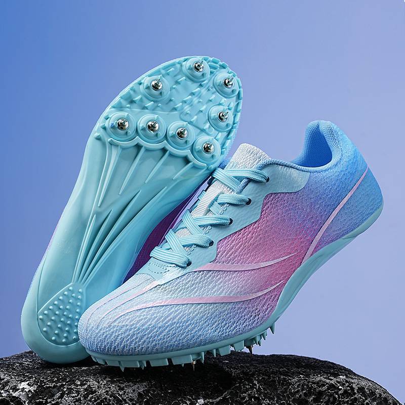 Nail-shoe sprinting for girls
