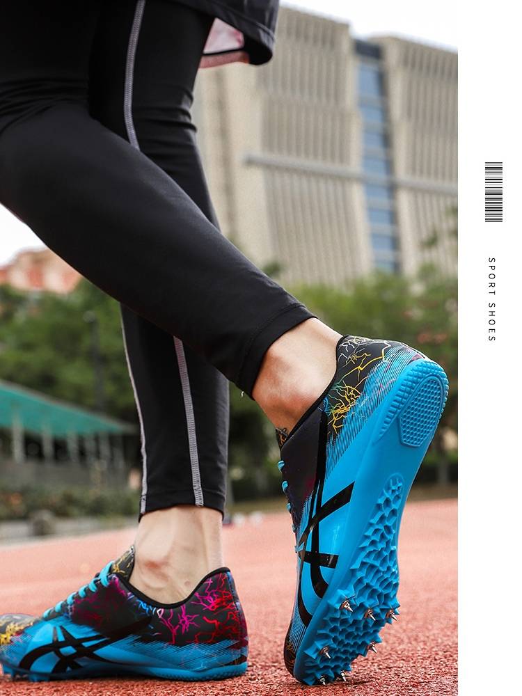 Track and field nail shoes men and women running training high school entrance examination college entrance examination sports middle school student exams special stand -up long jump running shoes