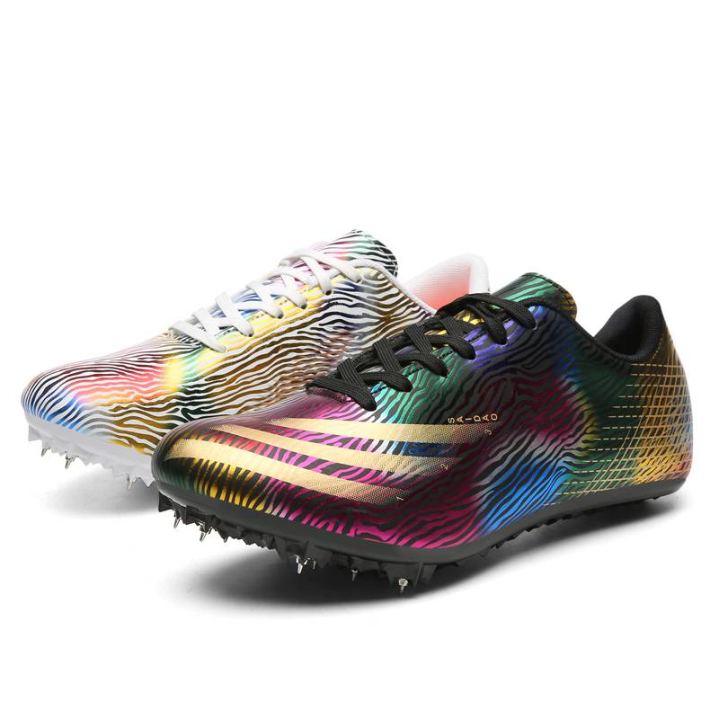 Spot venom, track and field sports short running male professional nail B shoes female running long training shoes middle school entrance examination
