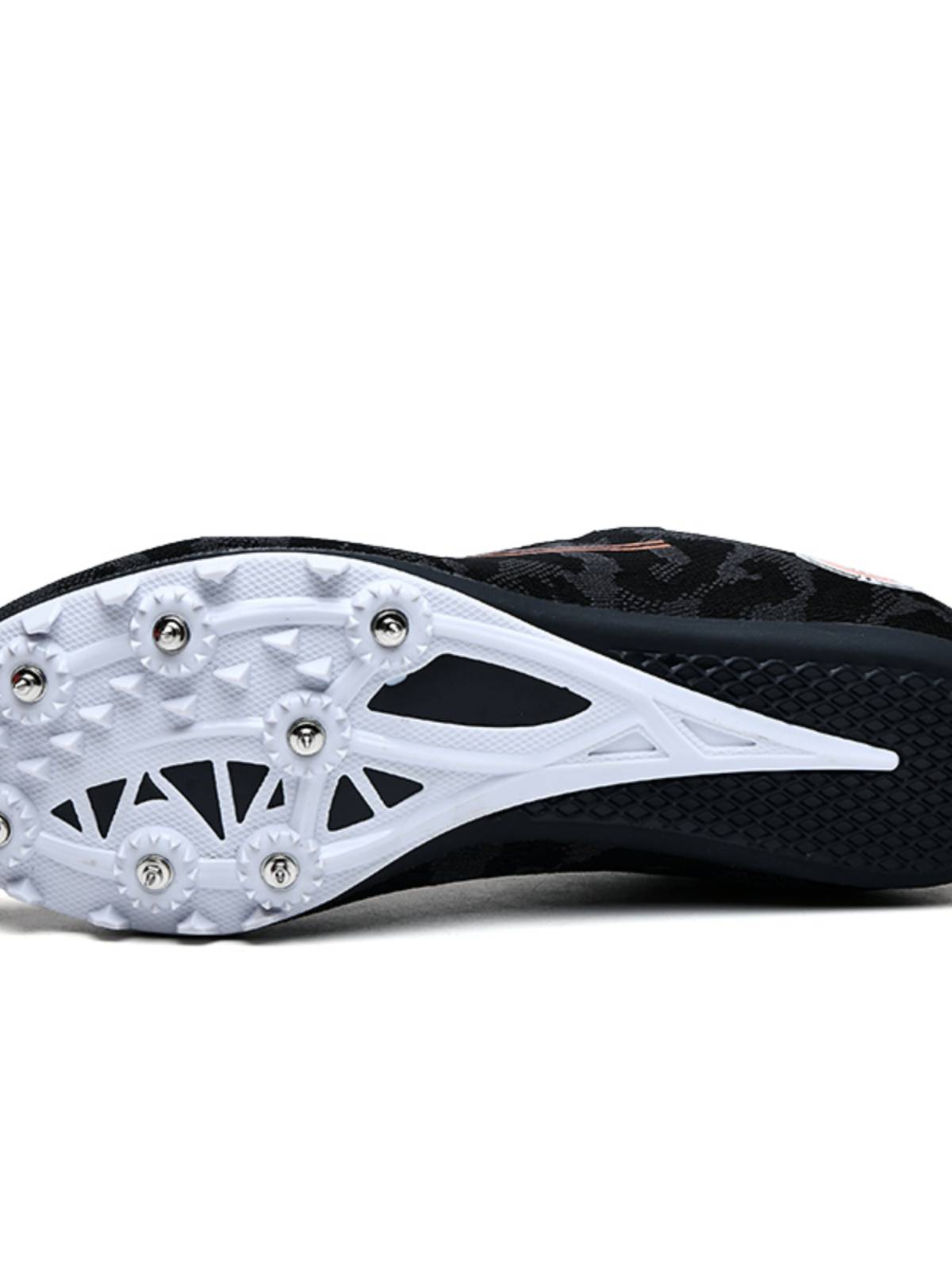 Adding points Speed up professional seven -nail shoes, track and field sprint training, male and female students running long -distance non -slip nail shoes